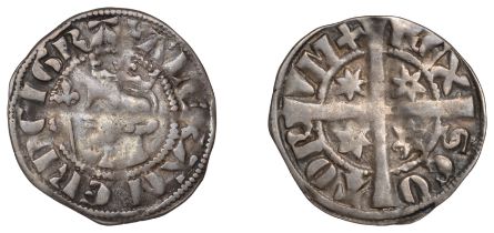 Alexander III (1249-1286), Second coinage, Sterling, class Mb3/D mule, mm. cross pattÃ©e on o...