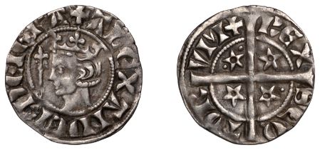 Alexander III (1249-1286), Second coinage, Sterling, class E1, mm. plain cross, lettering wi...