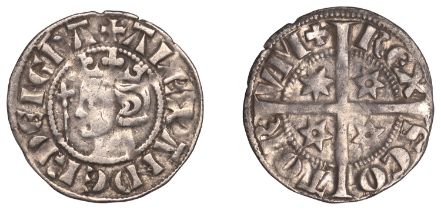 Alexander III (1249-1286), Second coinage, Sterling, class E1/M mule, mm. cross pattÃ©e on ob...