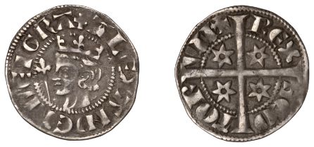 Alexander III (1249-1286), Second coinage, Sterling, class Mb1/B mule, mm. plain cross on ob...
