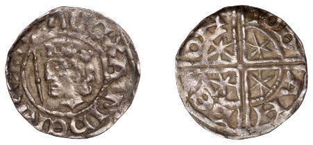 Alexander III (1249-1286), First coinage, Sterling, class VIII, Berwick, Iohan, ioh an ber o...