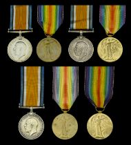 Pair: Sergeant R. S. Giles, Somerset Light Infantry British War and Victory Medals (40234 S...