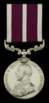 A rare Great War 'Immediate' M.S.M. for Mesopotamia awarded to Sergeant E. J. Rhodes, Corps...