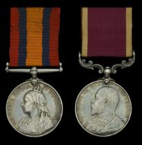 Pair: Sergeant (Master Tailor) W. R. Pilgrim, Royal Garrison Artillery Queen's South Afr...