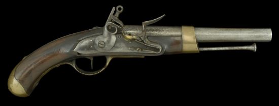 A ï»¿ï»¿ï»¿ï»¿French P.1786 Sea Service Pistol. Lock marked Manuf. Nle de Tulle [Manuafture Nalatio.