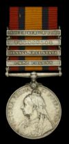Queen's South Africa 1899-1902, 4 clasps, Cape Colony, Orange Free State, Transvaal, South A...