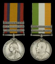 Pair: Captain H. C. Marshall, Royal Garrison Artillery Queen's South Africa 1899-1902, 3...
