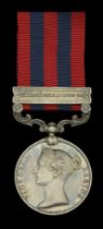 India General Service 1854-95, 1 clasp, Chin-Lushai 1889-90 (895 Pte. J. Cooper 1st. Bn. K....