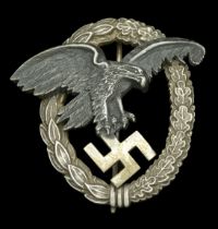 Germany, Third Reich, Luftwaffe Observer's Badge, an excellent early War type, slightly conv...