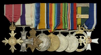 A Second War O.B.E. and Great War M.C. group of nine awarded to Lieutenant-Colonel C. S. M....