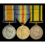 Three: Private C. Tancock, Duke of Cornwall's Light Infantry British War and Victory Meda...