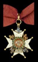 The Most Honourable Order of The Bath, an attractive Military Division badge of reduced size...