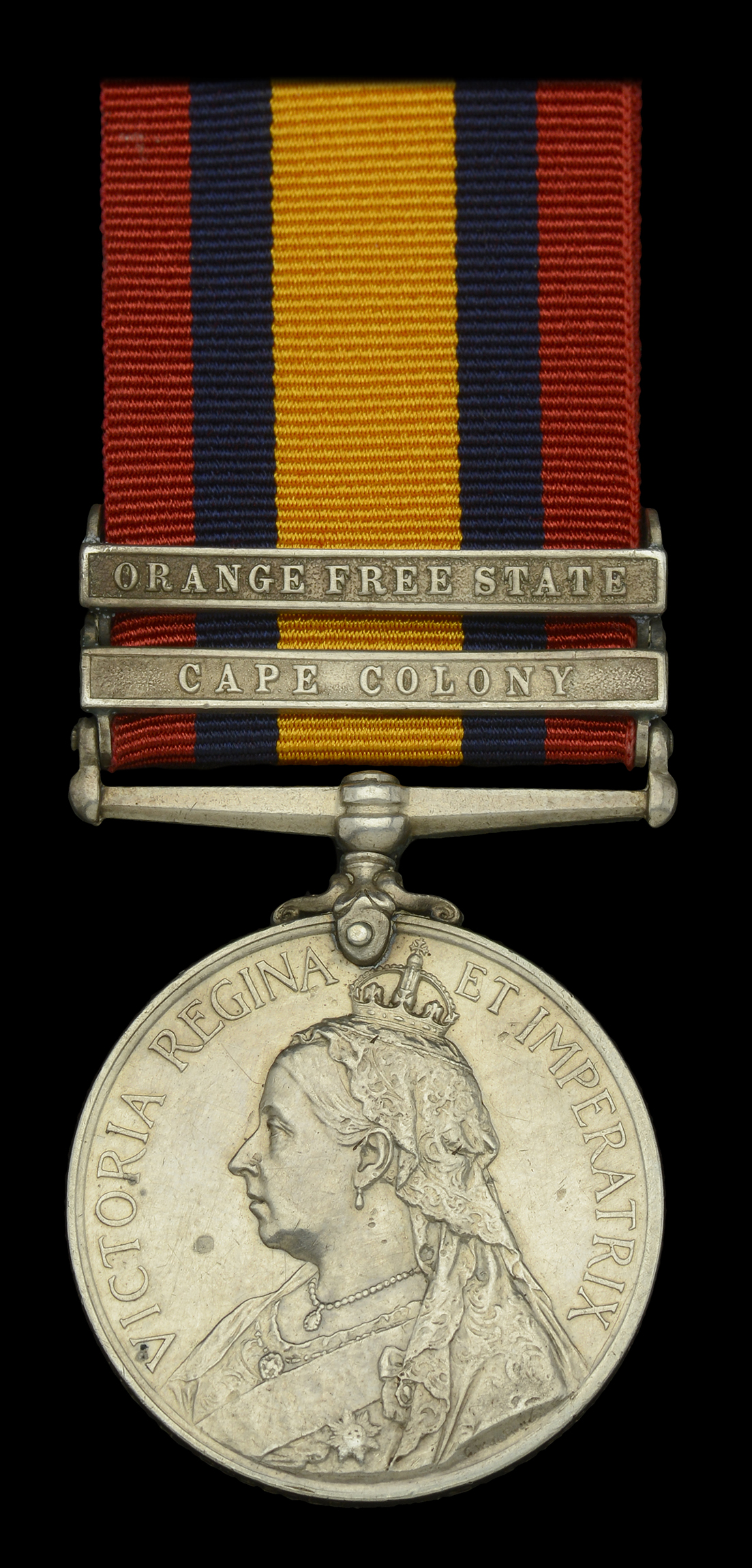 Queen's South Africa 1899-1902, 2 clasps, Cape Colony, Orange Free State (2199 Cpl. H. Cobbo...