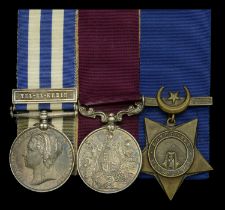 Three: Corporal of Horse G. McLaren, Royal Horse Guards Egypt and Sudan 1882-89, dated re...