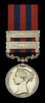 India General Service 1854-95, 2 clasps, Burma 1885-7, Burma 1887-89 (64 Pte. G. Hodges. 2nd...