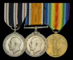 A fine inter-War K.P.M. group of three awarded to Temporary Lieutenant Colonel A. C. E. Caig...