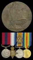 A Great War 'Battle of Cambrai, November 1917' D.C.M. group of four awarded to Private W. G....