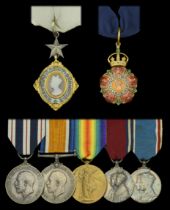 The important Second War C.S.I., inter-War C.I.E. and K.P.M. group of seven awarded to Sir W...