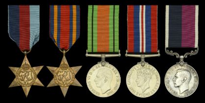 Five: Squadron Leader A. A. McLaren, Royal Air Force 1939-45 Star; Burma Star; Defence an...