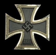 An Iron Cross First Class 1939. A Schauerte and Hohfeld Screw-back Type. Maker's mark 'L/54...