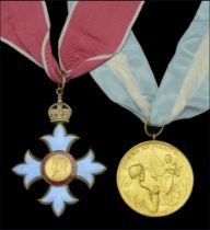 The C.B.E. and Brazilian O Globo merit medal attributed to Mr J. A. Cayton, Representative,...