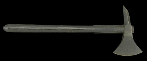 A French Navy Boarding Axe, c.1805. Retains almost all its original black protective paint....