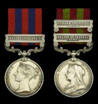 Pair: Gunner G. Hodges, Royal Artillery Telegraph Department India General Service 1854-9...