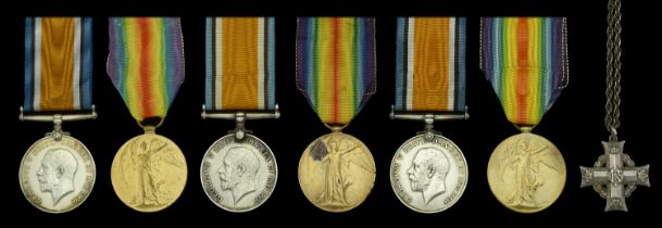 Pair: Private J. A. McLaren, Seaforth Highlanders British War and Victory Medals (S-28414 P...