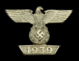 A 1939 Clasp to the Iron Cross First Class 1914, by C. E. Junker, Berlin. The 2nd pattern w...