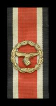 Germany, Third Reich, Luftwaffe Honour Roll Clasp, a superb quality example, retaining almos...