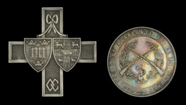Varsity Match 1895. A Varsity Match Prize Cross for the Chancellor's Plate, 69mm x 69mm, si...