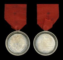 Colonel Williams' Corps of Volunteers 1800.â€¨A circular engraved medal with integral double-s...