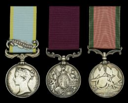 Family Group: Pair: Gunner D. McLaren, Royal Artillery Crimea 1854-56, 1 clasp, Sebastop...