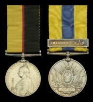 Pair: Driver J. Horne, Royal Artillery Queen's Sudan 1896-98 (15762 Dr: J. Horne. R.A.);...