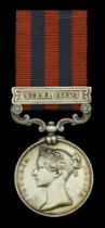 India General Service 1854-95, 1 clasp, Burma 1885-7 (339 Pte. H. Bolwell. 2nd. Bn. Som. L.I...