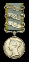 Crimea 1854-56, 3 clasps, Alma, Inkermann, Sebastopol (P. Claherty. 88th. Regt.) officially...