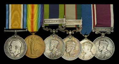 Six: Sergeant C. A. E. Warren, Royal Engineers Signal Company, later Royal Signals Britis...
