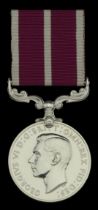 Army Meritorious Service Medal, G.VI.R., 3rd issue (5429956 W.O. Cl.2. R. Tank. R. Signals.)...