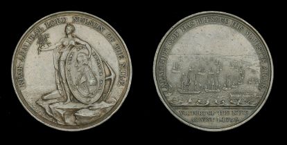 Alexander Davison's Medal for The Nile 1798, bronze, unmounted, nearly very fine Â£120-Â£160