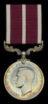 Army Meritorious Service Medal, G.VI.R., 3rd issue (1029856 W.O. Cl.2. T. M. Higgins. R.A.)...