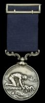 Liverpool Shipwreck and Humane Society, Marine Medal, 3rd type, silver (To Gunner Herbert G....