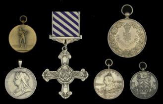 Defective and Copy Medals: India General Service 1895-1902, lacking suspension and clasp and...