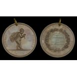 Royal Humane Society, large bronze medal (successful) (Thomas Smith Vit. Ob. Serv. D.D. Soc....