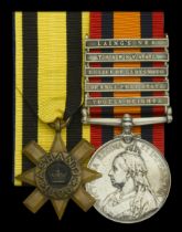 Pair: Private J. Stell, 2nd Battalion, West Yorkshire Regiment Ashanti Star 1896 (2127 Pt...