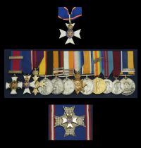 An impressive 'Royal Service' K.C.V.O. and Great War D.S.O., O.B.E. group of twelve awarded...