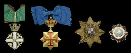 Italy, Republic, Order of Merit, Commander's neck badge, 73mm including tower suspension x 5...
