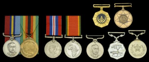 Pair: Rifleman R. G. Westland, Rhodesian and Zimbabwean Forces Rhodesia, General Service Me...
