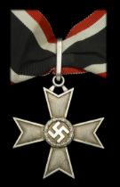 A Knight's Cross of the War Service Cross. An excellent quality early example, silver mark...