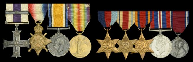 A fine Great War 'Western Front' M.C. and Second Award Bar group of nine awarded to Brigadie...