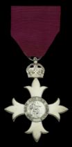 The Most Excellent Order of the British Empire, M.B.E. (Civil) Member's 1st type breast badg...